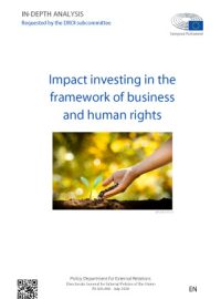 Impact Investing in the framework of business and human rights