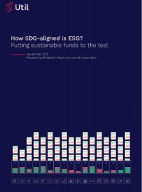 Util - How SDG-aligned in ESG?